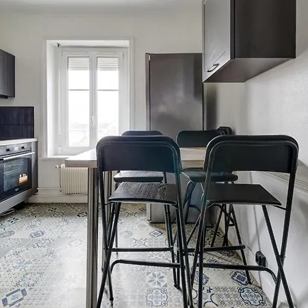 Apartamento Cosy 3ch Lumineux, Central&calme, 8 Pers Reims