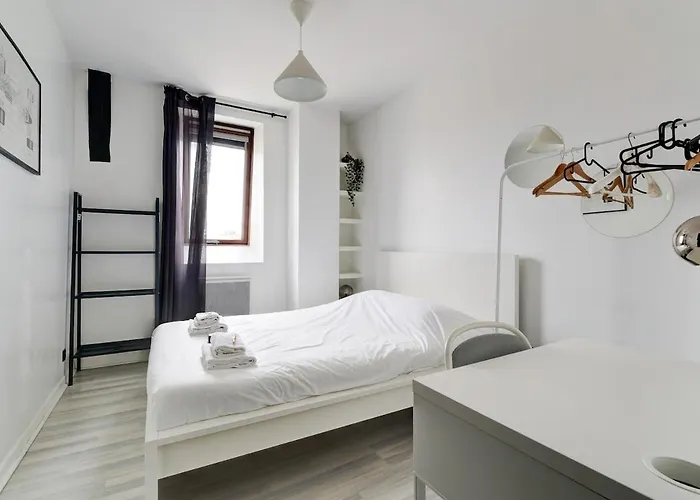 Apartment Cosy 3Ch Lumineux, Central & Calme, 8 Pers