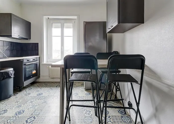 Apartment Cosy 3Ch Lumineux, Central & Calme, 8 Pers Reims