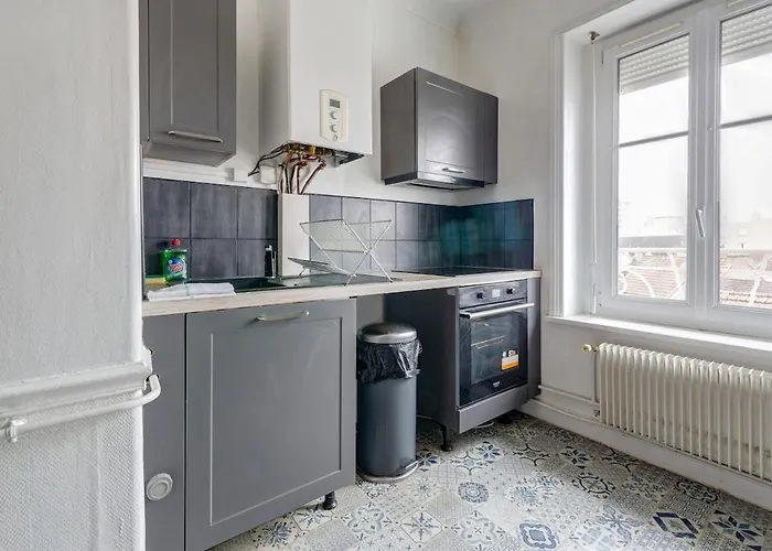 Cosy 3ch lumineux, central&calme, 8 pers Appartement *